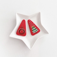 Girl Hair Clip Geometric Set Christmas (GHP9177)